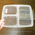 Meal Prep Containers 3 Compartment BPA free with Lids Microwave,Dishwasher safe